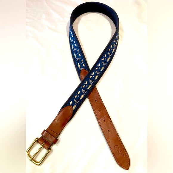 Vineyard Vines Canvas Belt - Beach/Lifeguard Chair Theme - Picture 2 of 4